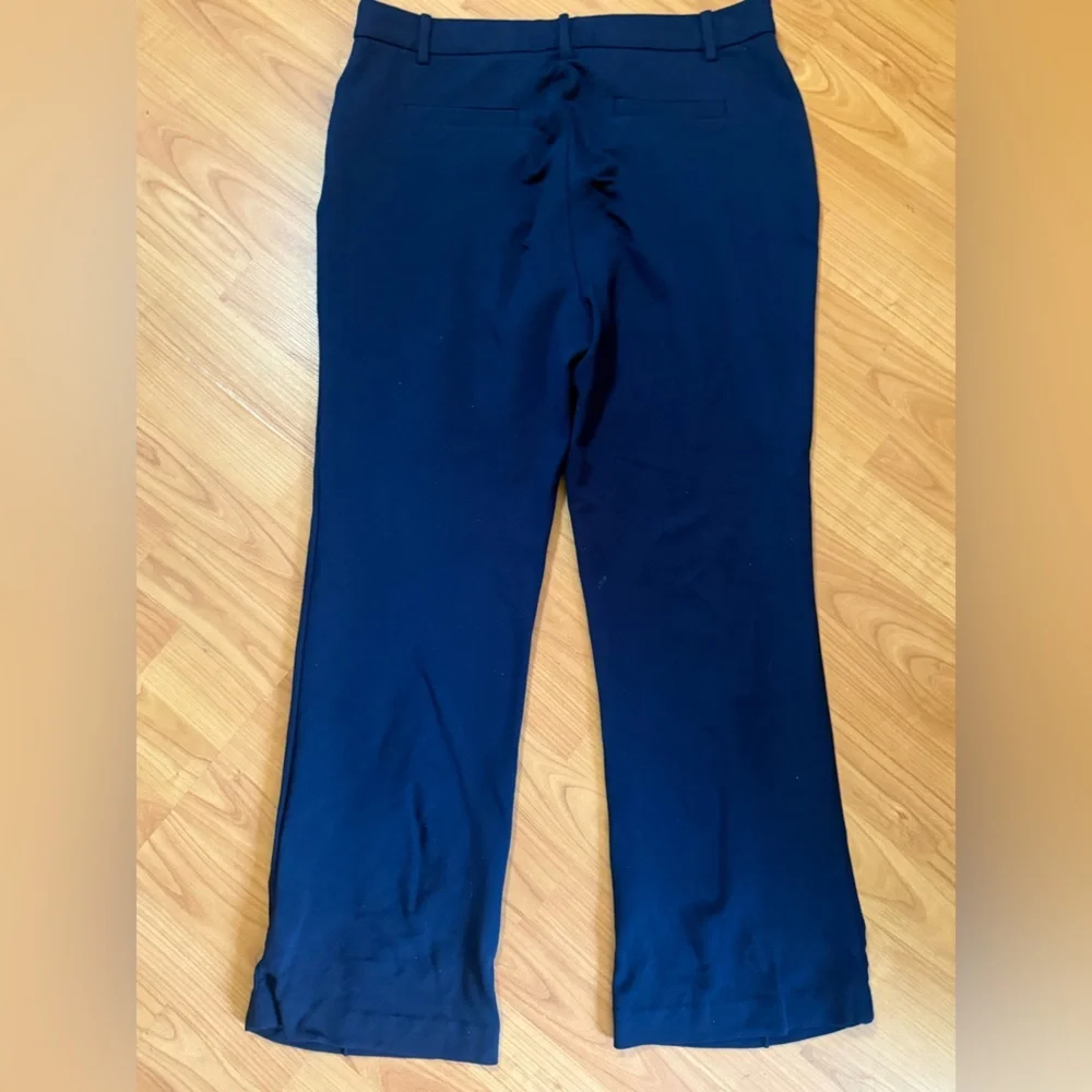 Tory Burch Vanner Pants Navy Women’s Size 12 MSRP $278